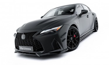 Диффузор (юбка) на передний бампер Lexus IS 500 Mk3 рестайл 2 (XE30) вар. 2 фото