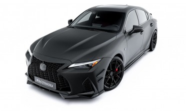 Диффузор (юбка) на передний бампер Lexus IS 500 Mk3 рестайл 2 (XE30) вар. 2 фото