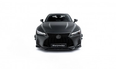 Диффузор (юбка) на передний бампер Lexus IS 500 Mk3 рестайл 2 (XE30) вар. 2 фото