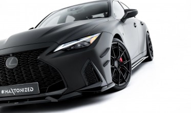 Диффузор (юбка) на передний бампер Lexus IS 500 Mk3 рестайл 2 (XE30) вар. 2 фото