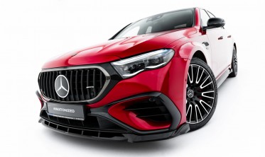 Тюнинг накладка на передний бампер Mercedes W214 AMG E53 фото