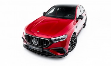 Тюнинг накладка на передний бампер Mercedes W214 AMG E53 фото