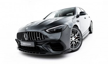 Тюнинг накладка на передний бампер Mercedes W206 AMG C63 вар. 1 фото