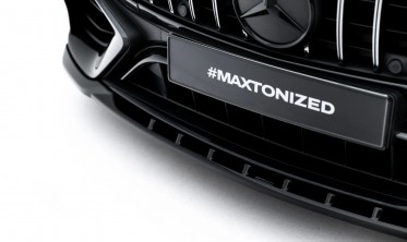 Тюнинг накладка на передний бампер Mercedes W206 AMG C63 вар. 1 фото