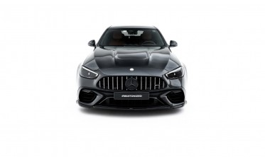 Диффузор (юбка) на передний бампер Mercedes W206 AMG C63 вар. 2 фото