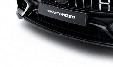 Диффузор (юбка) на передний бампер Mercedes W206 AMG C63 вар. 2 фото