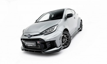Диффузор (юбка) на передний бампер Toyota GR Yaris Mk4 2024- вар. 2 фото