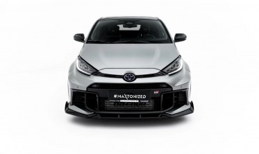 Диффузор (юбка) на передний бампер Toyota GR Yaris Mk4 2024- вар. 2 фото