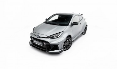 Диффузор (юбка) на передний бампер Toyota GR Yaris Mk4 2024- вар. 2 фото