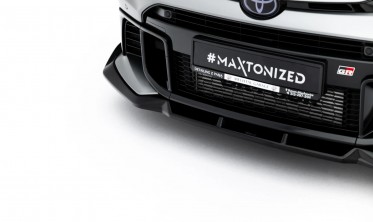 Диффузор (юбка) на передний бампер Toyota GR Yaris Mk4 2024- вар. 2 фото