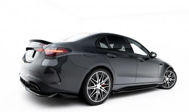 Тюнинг накладки (листвы) на боковые пороги Mercedes W206 AMG C63 фото