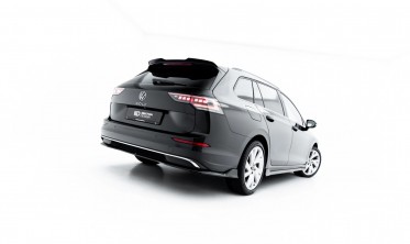 Тюнинг диффузор на задний бампер Volkswagen Golf MK8 рестайл Variant фото
