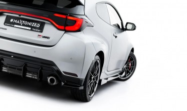 Боковые тюнинг элероны на задний бампер Toyota GR Yaris Mk4 2024- вар. 3 фото