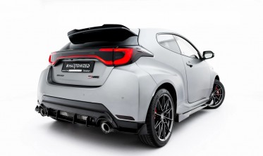 Тюнинг накладки на край заднего бампера Toyota GR Yaris Mk4 2024- вар. 2 фото