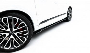 Нижні накладки (дифузори) на бокові пороги Audi SQ7 / Q7 S-Line Mk2 рестайл 2 2023- фото
