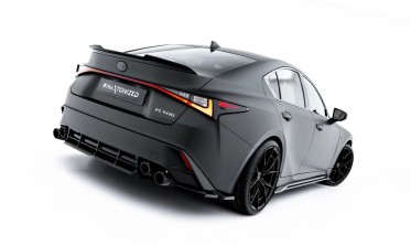 Боковые накладки (элероны) на задний бампер Lexus IS 500 Mk3 рестайл 2 (XE30) фото