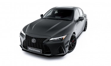 Тюнінг накладка на передній бампер Lexus IS 500 Mk3 рест. 2 (XE30) Street Pro фото