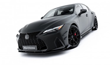 Сплиттер + накладки на передний бампер Lexus IS 500 Mk3 рест. 2 (XE30) Street Pro фото
