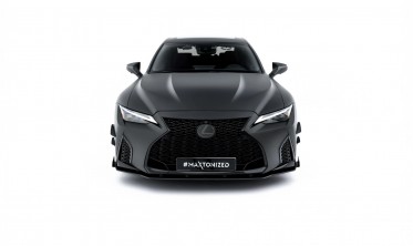 Сплиттер + накладки на передний бампер Lexus IS 500 Mk3 рест. 2 (XE30) Street Pro фото