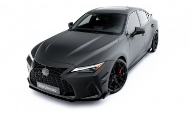 Сплиттер + накладки на передний бампер Lexus IS 500 Mk3 рест. 2 (XE30) Street Pro фото