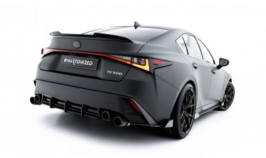Центральная накладка на задний бампер Lexus IS 500 Mk3 рест. 2 (XE30) Street Pro фото