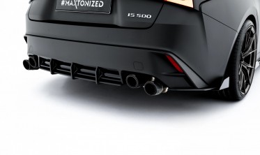 Центральная накладка на задний бампер Lexus IS 500 Mk3 рест. 2 (XE30) Street Pro фото