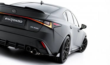 Комплект накладок на край заднього бампера Lexus IS 500 Mk3 рест. 2 (XE30) Street Pro фото