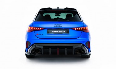 Бокові тюнінг накладки на задній бампер Audi RS3 Sportback 8Y 2024- вар. 1 фото