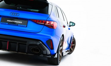 Тюнінг елерони на задній бампер Audi RS3 Sportback 8Y 2024- вар. 2 фото