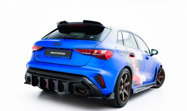 Тюнінг елерони на задній бампер Audi RS3 Sportback 8Y 2024- вар. 2 фото