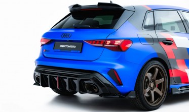 Тюнінг елерони на задній бампер Audi RS3 Sportback 8Y 2024- вар. 2 фото