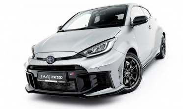 Тюнинг накладка на передний бампер Toyota GR Yaris Mk4 рест. Street Pro фото
