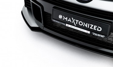 Тюнинг накладка на передний бампер Toyota GR Yaris Mk4 рест. Street Pro фото