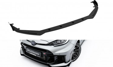 Тюнінг сплітер + накладки на передній бампер Toyota GR Yaris Mk4 рест. Street Pro фото