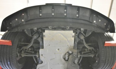 Тюнинг накладка на передний бампер Land Rover Range Rover Sport Mk2 рестайл фото