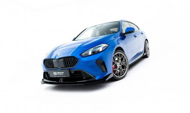 Нижній дифузор + бокові накладки Street Pro на передній бампер BMW 1 F70 M-Pack / M135i / / 2 M-Pack / M235i F74 фото