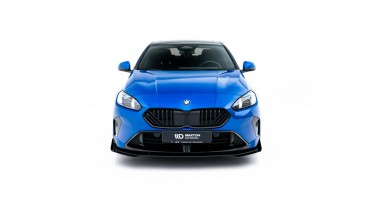 Нижній дифузор + бокові накладки Street Pro на передній бампер BMW 1 F70 M-Pack / M135i / / 2 M-Pack / M235i F74 фото