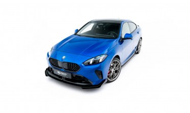 Нижній дифузор + бокові накладки Street Pro на передній бампер BMW 1 F70 M-Pack / M135i / / 2 M-Pack / M235i F74 фото