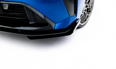 Нижній дифузор + бокові накладки Street Pro на передній бампер BMW 1 F70 M-Pack / M135i / / 2 M-Pack / M235i F74 фото