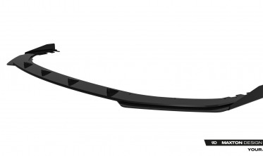 Нижній дифузор + бокові накладки Street Pro на передній бампер BMW 1 F70 M-Pack / M135i / / 2 M-Pack / M235i F74 фото