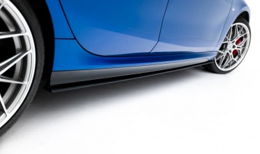 Нижние накладки (листвы) на боковые пороги BMW 1 F70 M-Pack / M135i / 2 M-Pack / M235i Street Pro фото