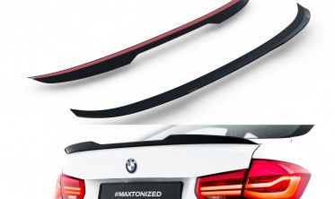 Кап спойлер на багажник BMW 3 F30 Sedan / F31 Touring Sportline Maxton design фото
