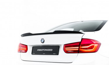 Кап спойлер на багажник BMW 3 F30 Sedan / F31 Touring Sportline Maxton design фото