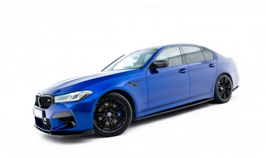 Листвы (накладки) под боковые пороги BMW M5 F90  фото