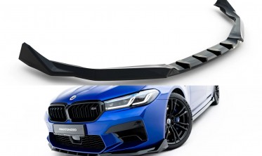 Тюнинг накладка на передний бампер BMW M5 F90 LCI вар. 4 фото