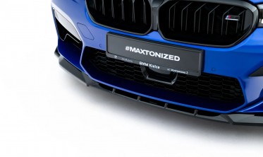 Тюнинг накладка на передний бампер BMW M5 F90 LCI вар. 4 фото