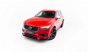 Тюнинг накладка на передний бампер Volvo XC90 Mk2 R-Design 2014-2019 фото