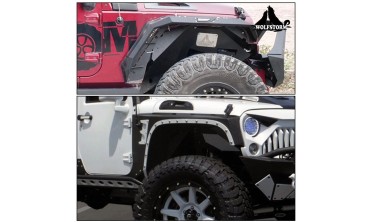 Стальные подкрылки Jeep Wrangler JK (2007-2018) фото