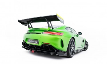 Тюнінг дифузор на задній бампер + LED Mercedes-AMG GT R C190 2017-2023 фото