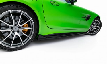 Накладки (листвы) на боковые пороги Mercedes-AMG GT R C190 2017-2023 фото